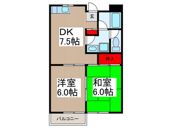 パストラル・シオンの物件間取画像